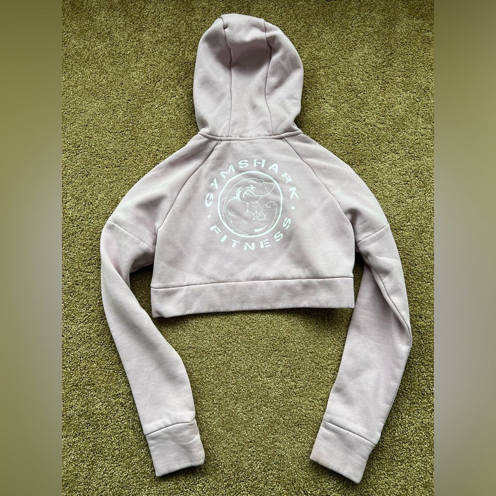 Gymshark Legacy Cropped Full Zip Hoodie